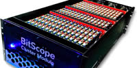 Bitscope Raspberry Pi cluster